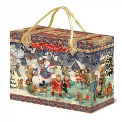 Сладкий новогодний подарок Новогодние забавы 1000 грамм элит
