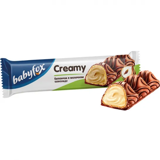 Батончик Baby Fox Creamy Choco 23 гр. КДВ
